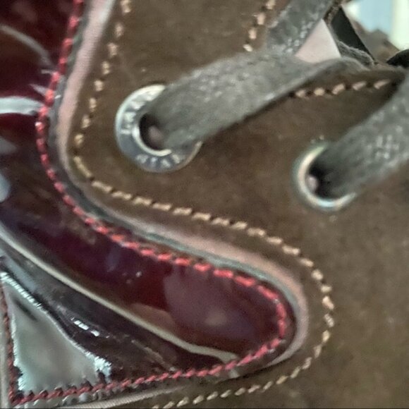 Lanvin High Top Leather Trainers Sneakers Sz 11 - Picture 8 of 13